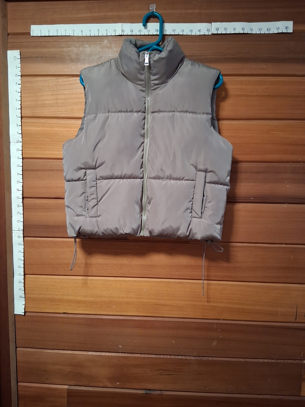 🌞Manifest Offline Taupe Puffer Vest for Kids